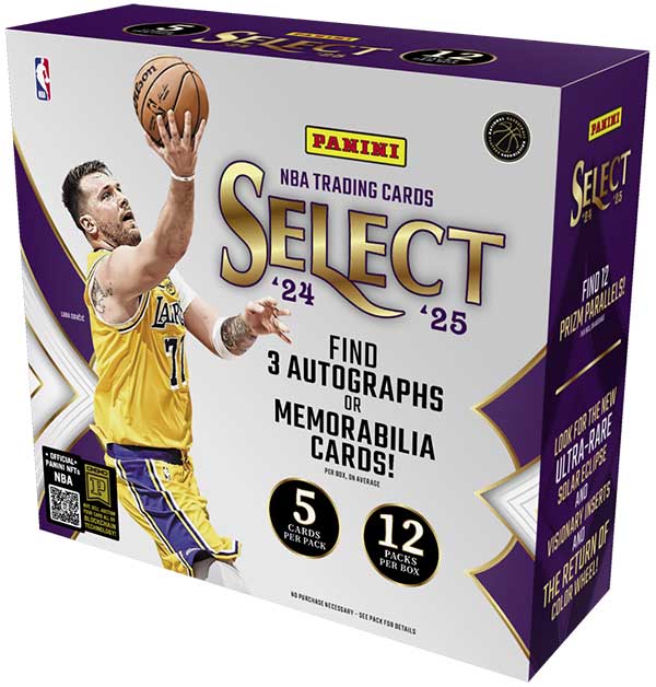 2024-25 Panini Select Basketball Hobby Box