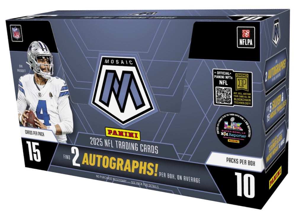 2025 Panini Mosaic Football Hobby Box