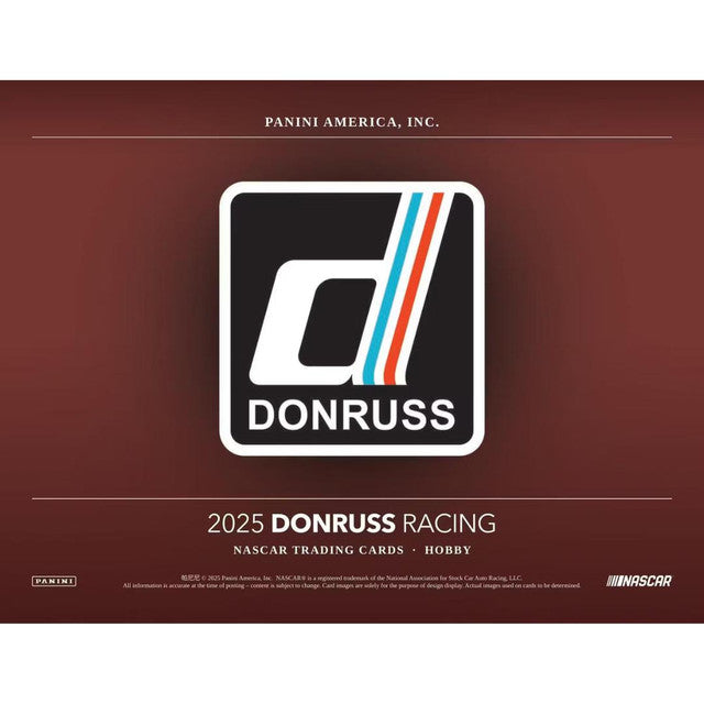 2025 Panini Donruss Racing Hobby Box