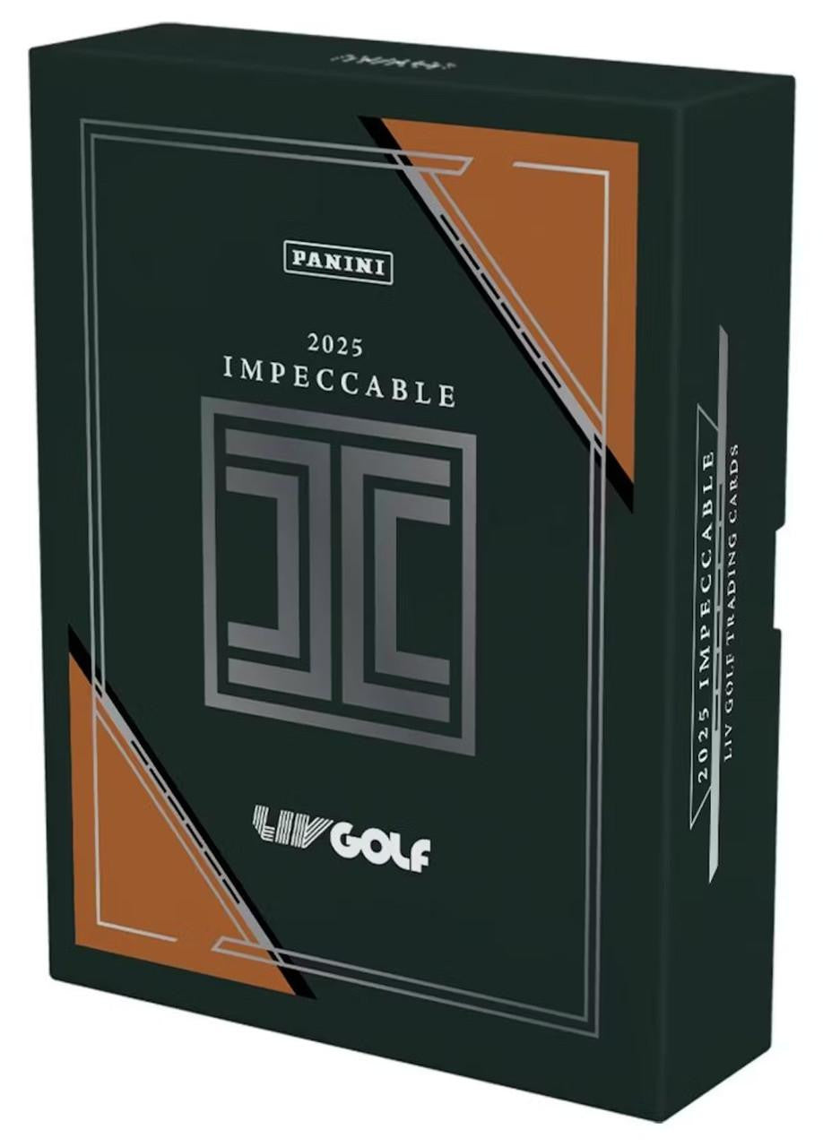 2025 Panini Impeccable LIV Golf Hobby Box