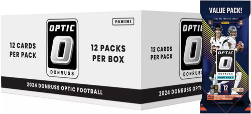 2024 Panini Donruss Optic Football Value Pack Box