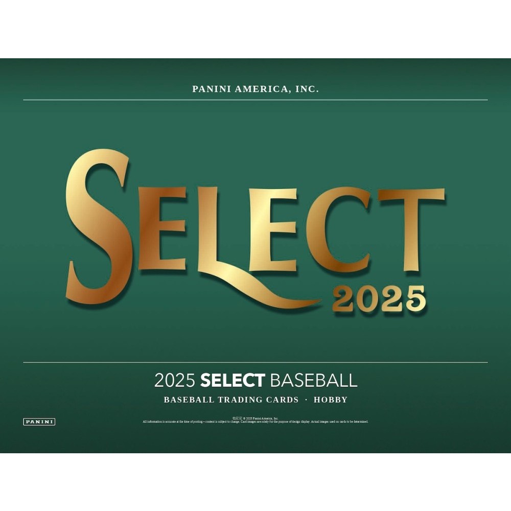 2025 Panini Select Baseball Hobby Box