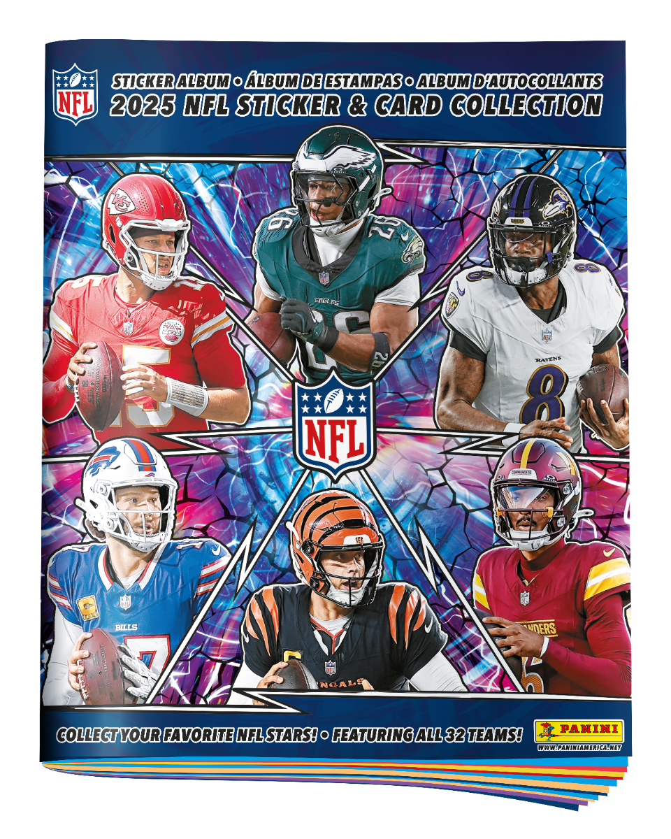 NFL Panini 2025 Football Sticker Collection Album
